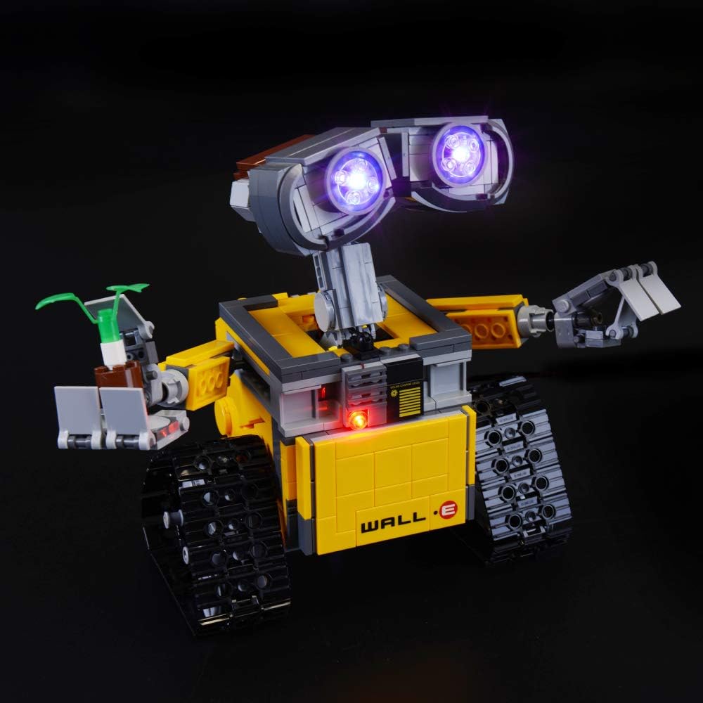 LED-Beleuchtungsset für Lego Wall E 21303, Lego 21303 Ideas Wall E