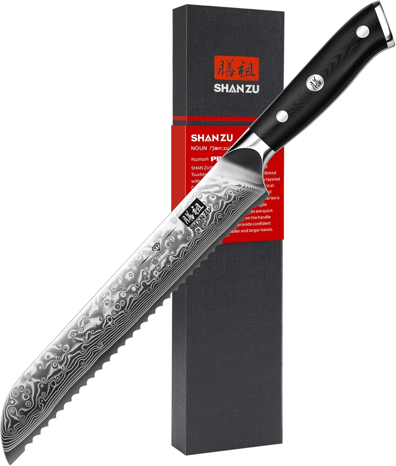 Damast-Brotmesser, Damast Brotmesser