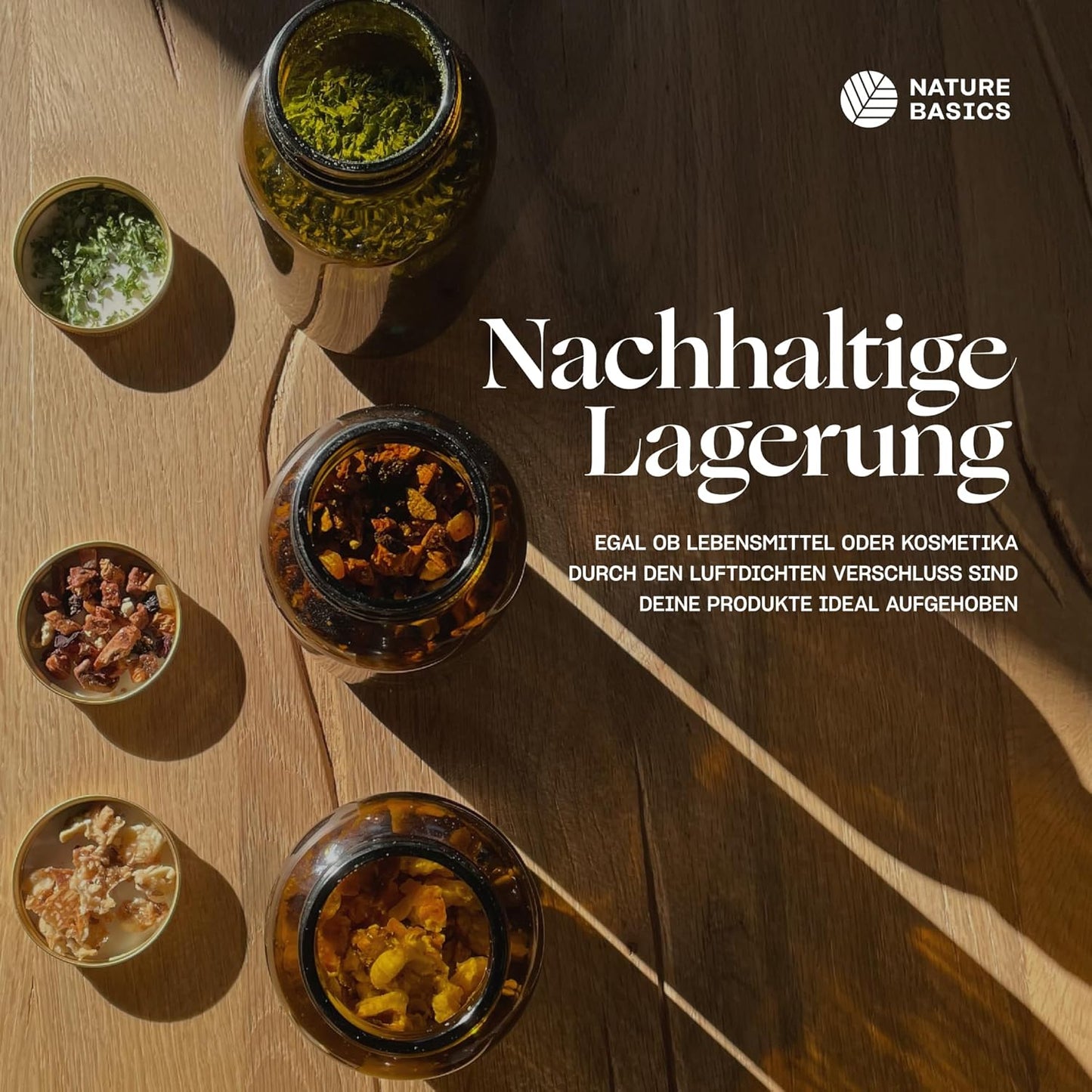 Vorratsgläser-Set (4 x 400 ml, luftdicht), 4 x 400 ml