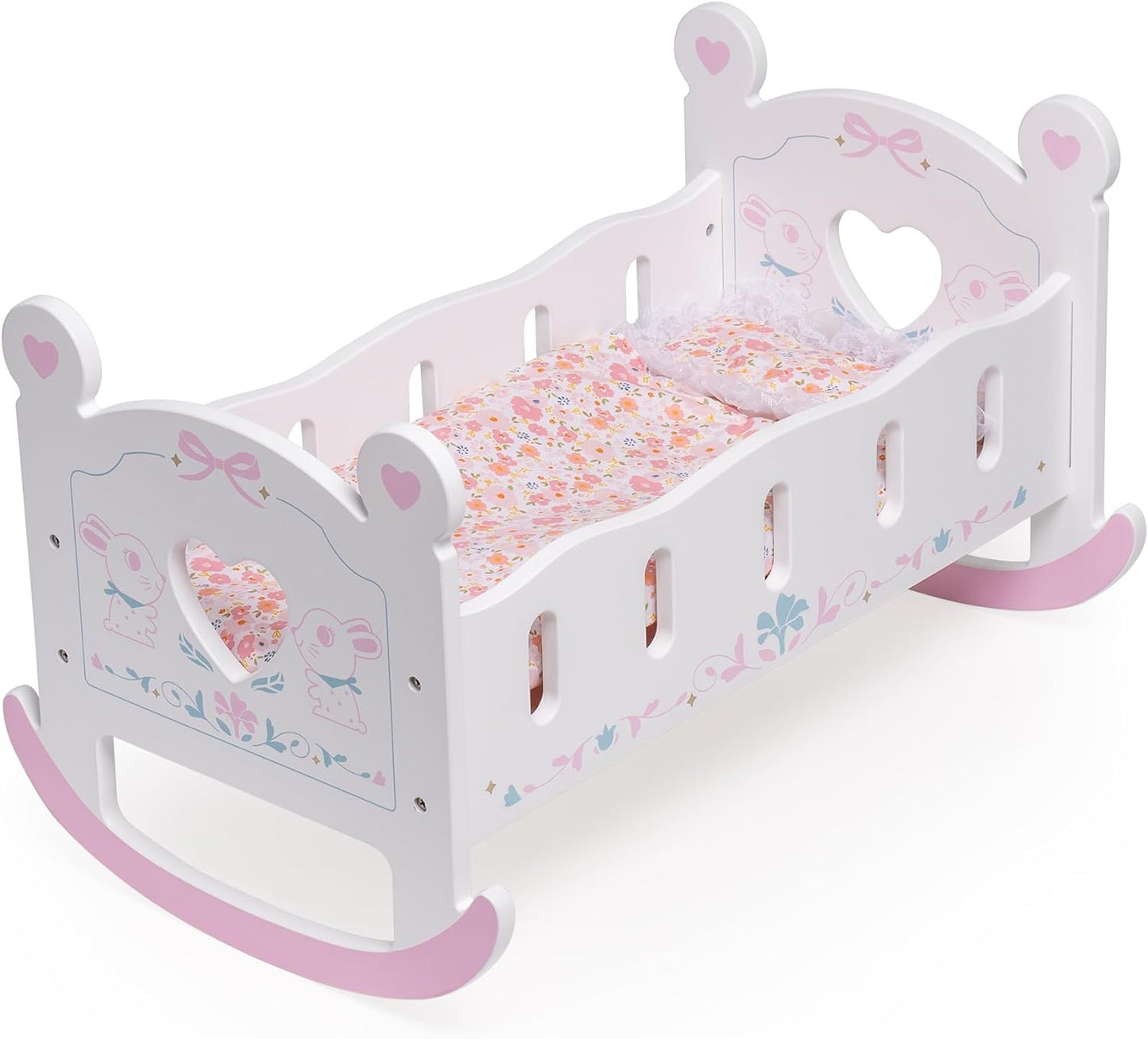 Puppenwiege, Kaninchen Puppenbett