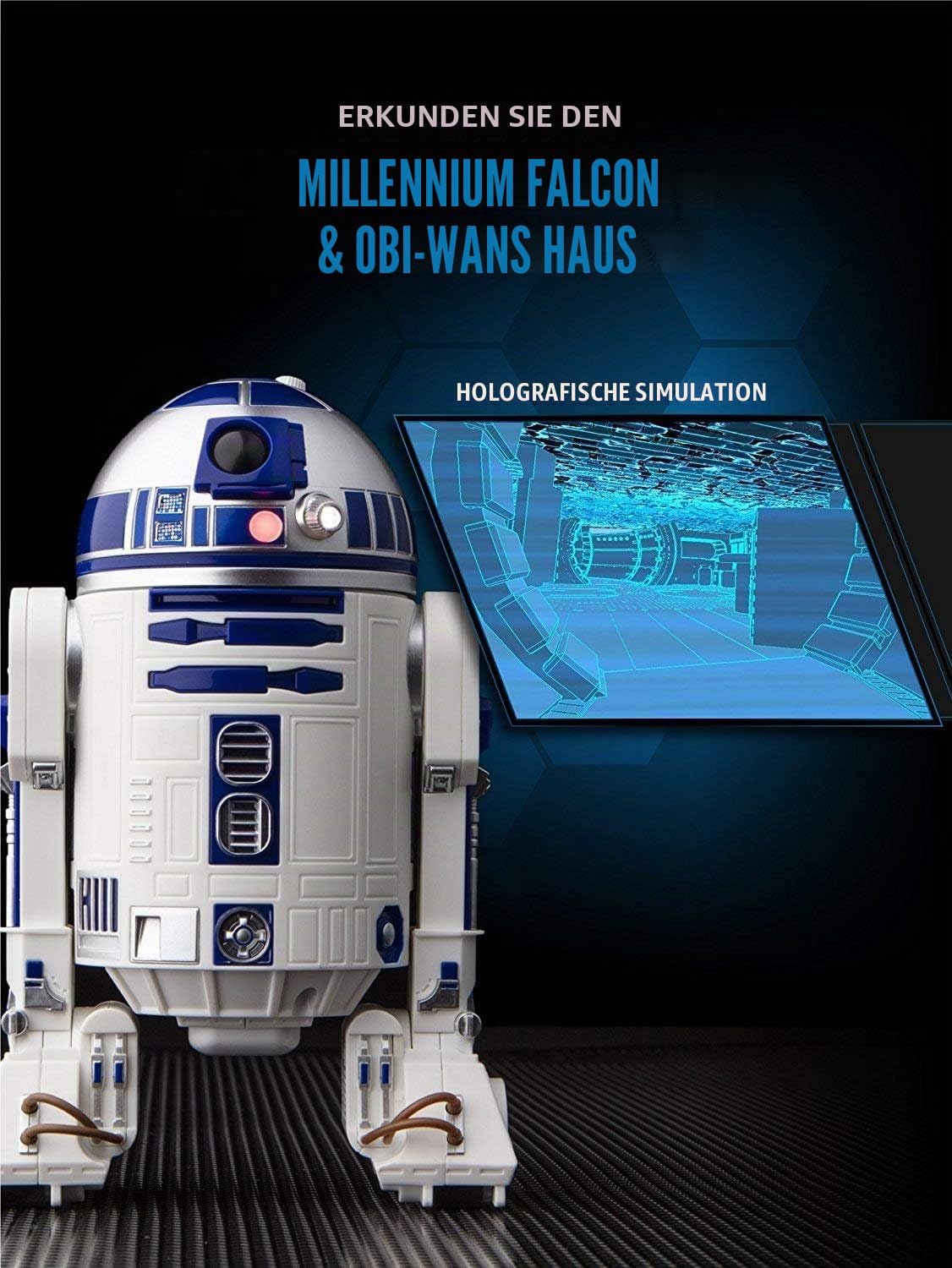 App-gesteuerter Star Wars R2D2 Droide