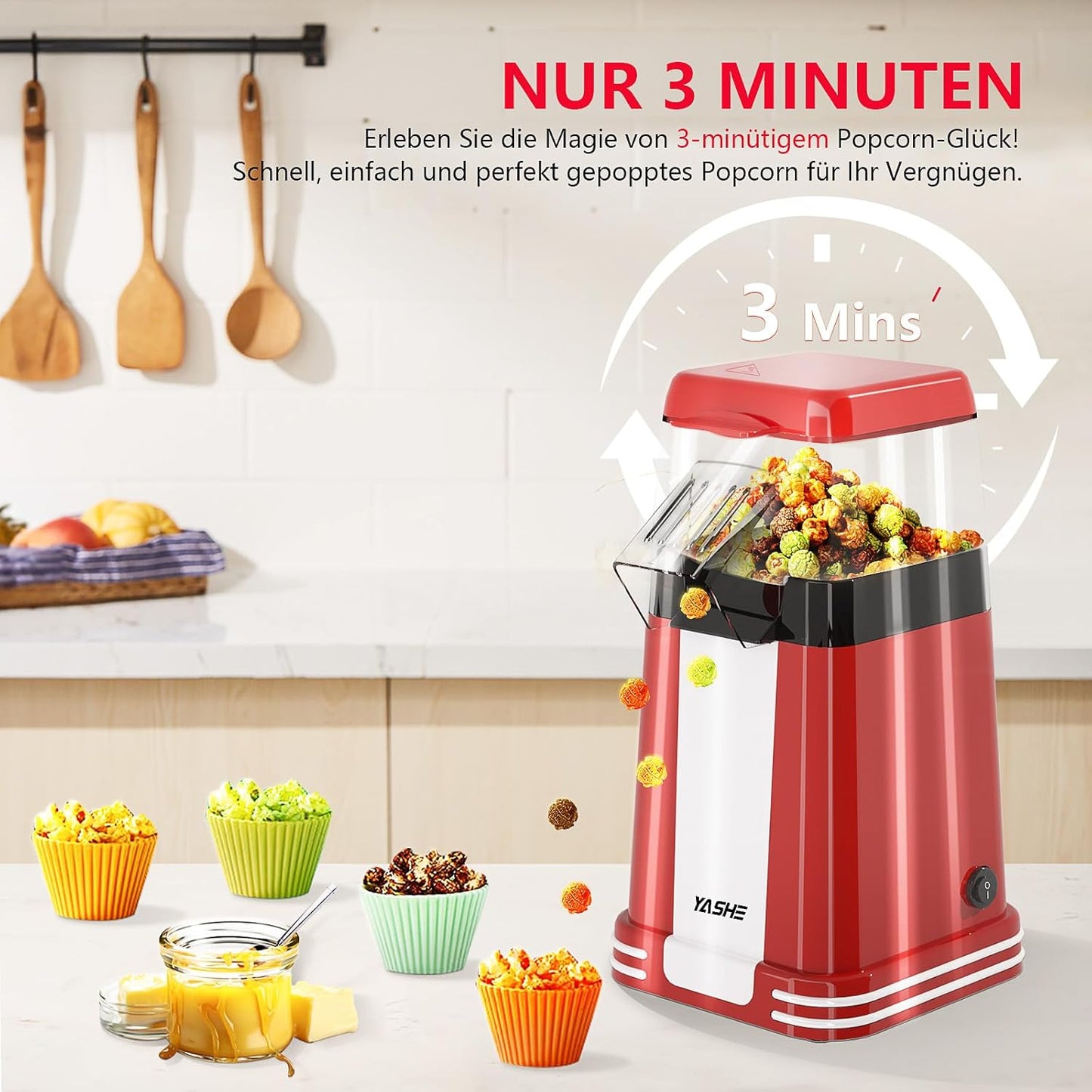 Popcornmaschine Retro