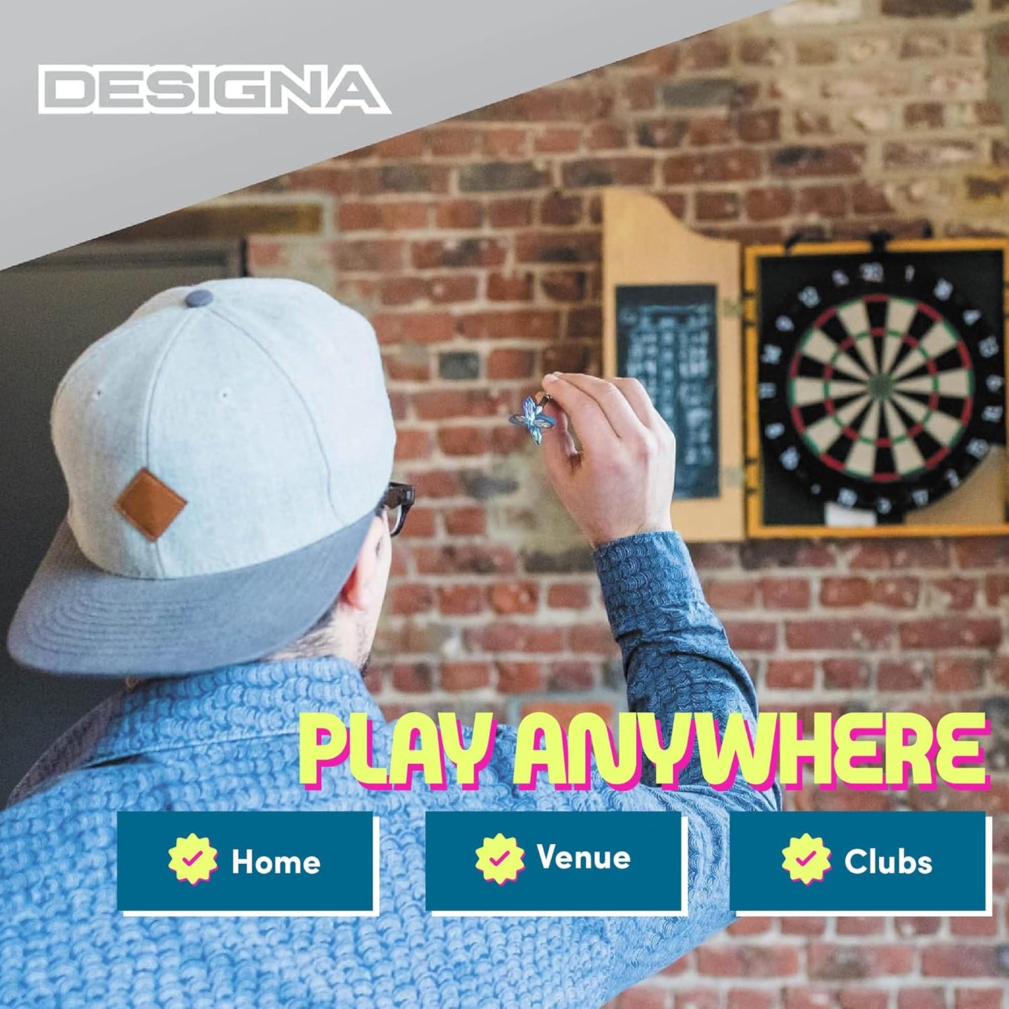 Dartscheibe Surround, Rosa