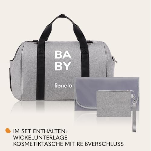 Kinderwagentasche Ida, Grau