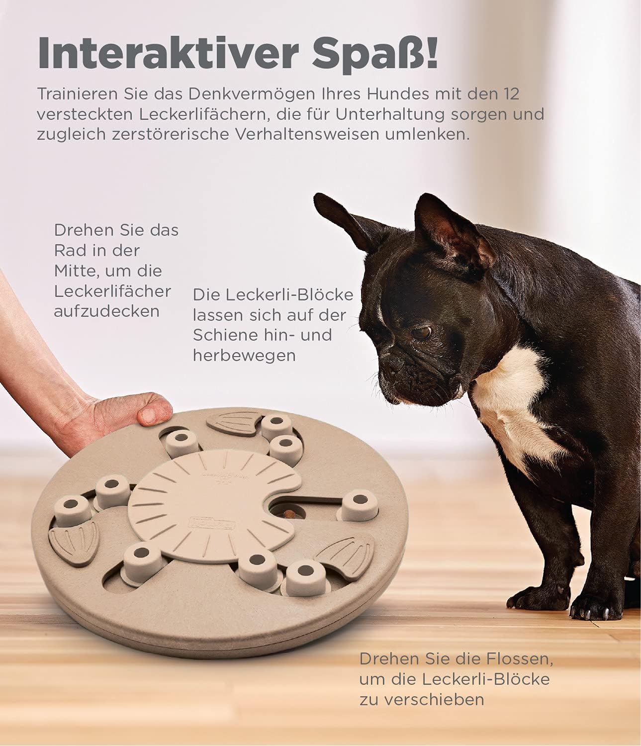 Dog Worker Leckerli-Puzzle, Worker (Tan)