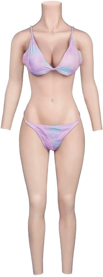 Silikon-Bodysuit C-Cup für Cosplay, .Gelb