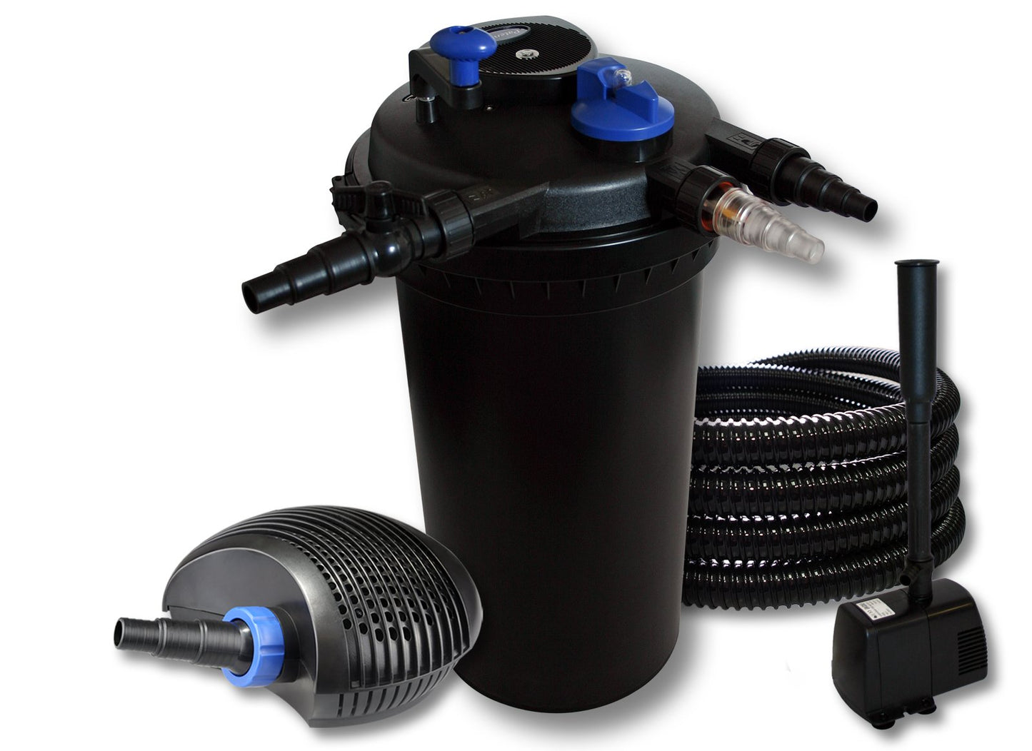 Teichdruckfilter Komplettset mit UV-C Klärer