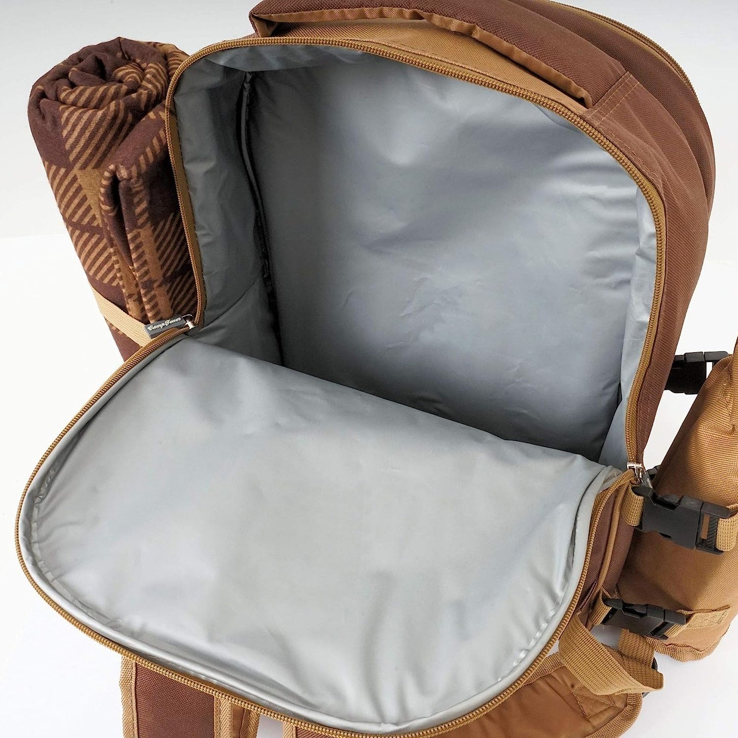 Picknickrucksack, Braun