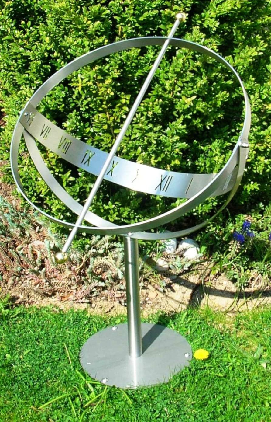 Sonnenuhr mit Säule, Wetterfest