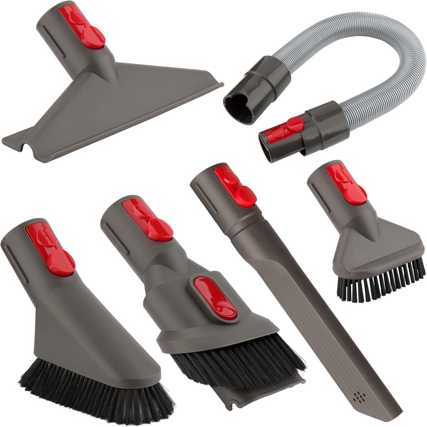 6-teiliger Zubehörsatz für Dyson Gen5, b: Zubehörsatz mit Schlauch