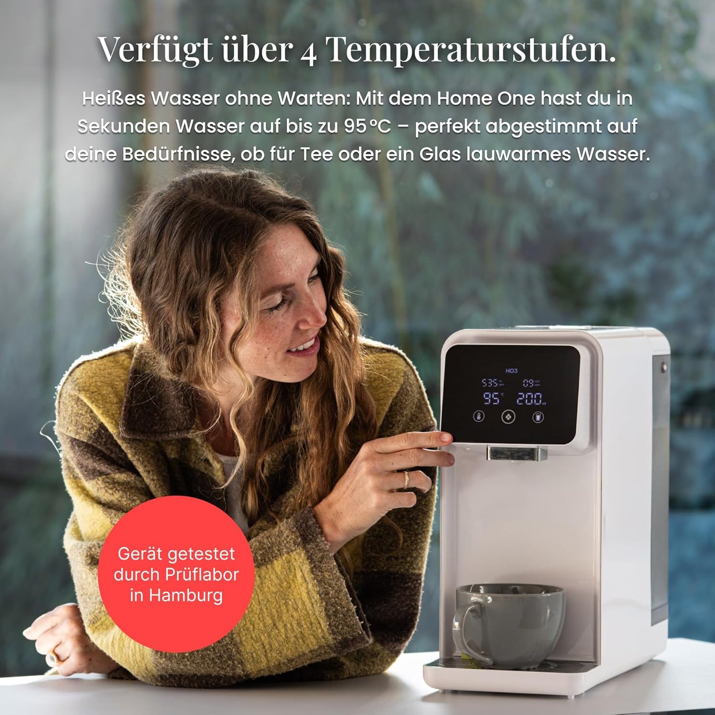 Auftisch Osmoseanlage für Trinkwasser, Weiss