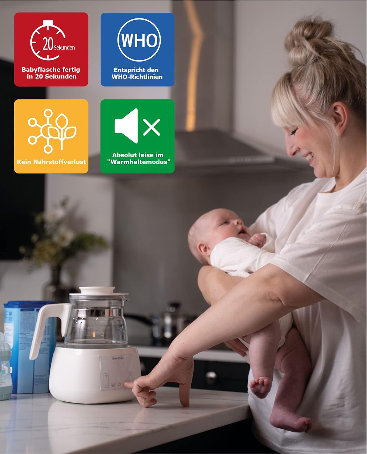 Babyflaschen-Zubereitungsmaschine EU1