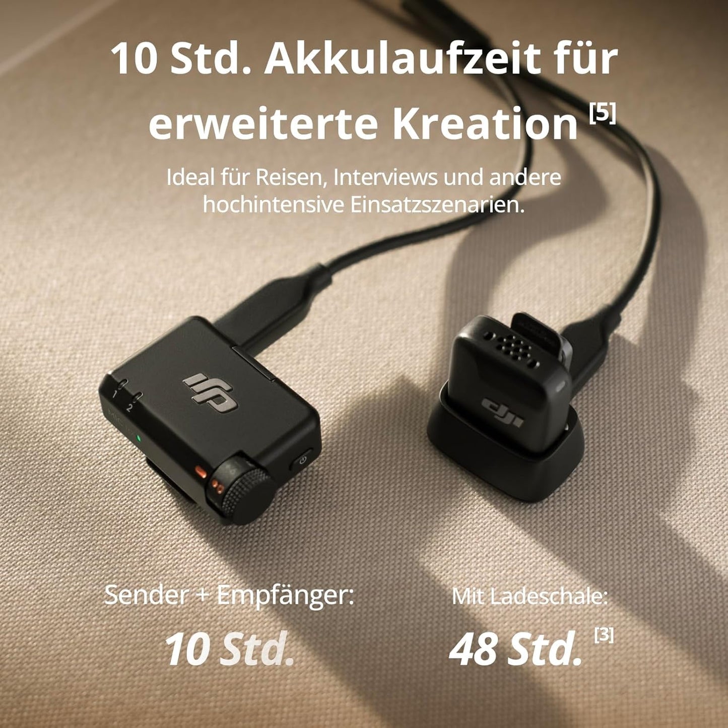 Mic Mini (1 Sender + 1 Empfänger), Mic Mini (1 Sender + 1 Empfänger) Standard