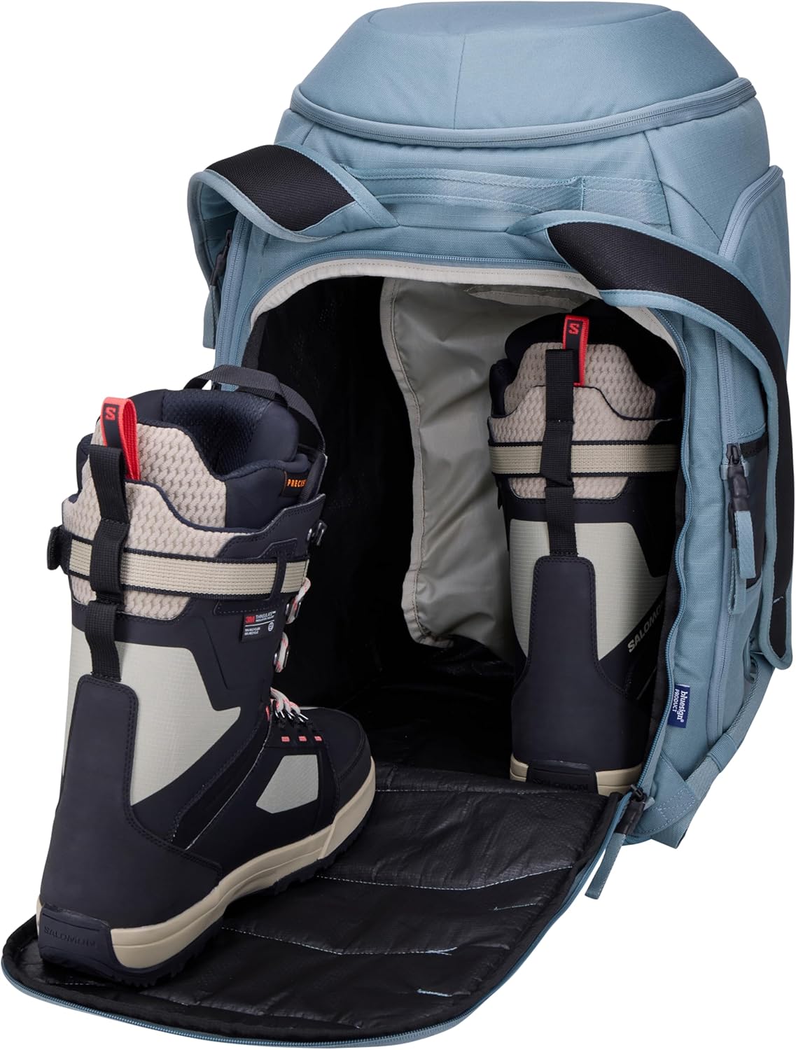 Roundtrip Snowboard- und Skischuh-Rucksack, 60 l, 60 Mid Blue