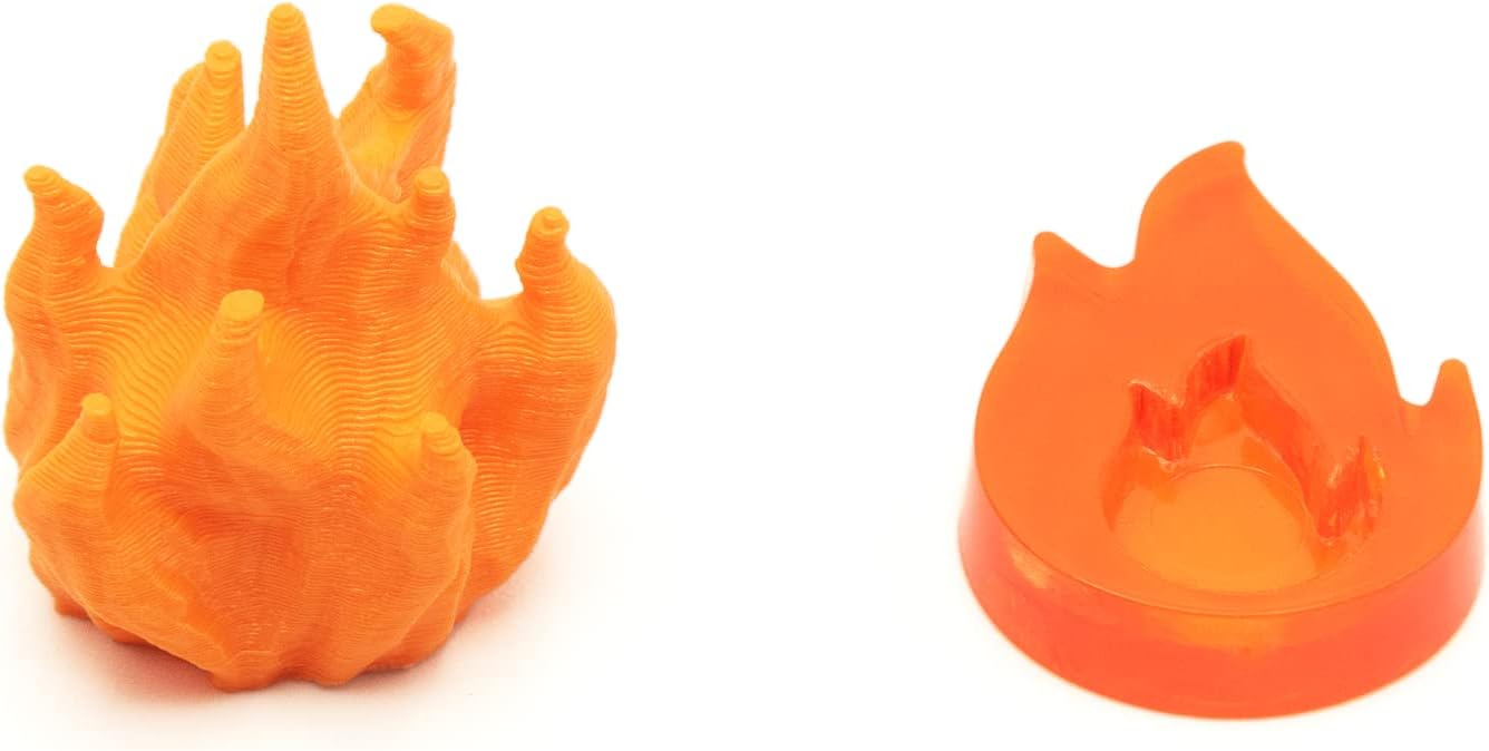 3D Feuer-Token-Set für Nemesis, 12 Stück