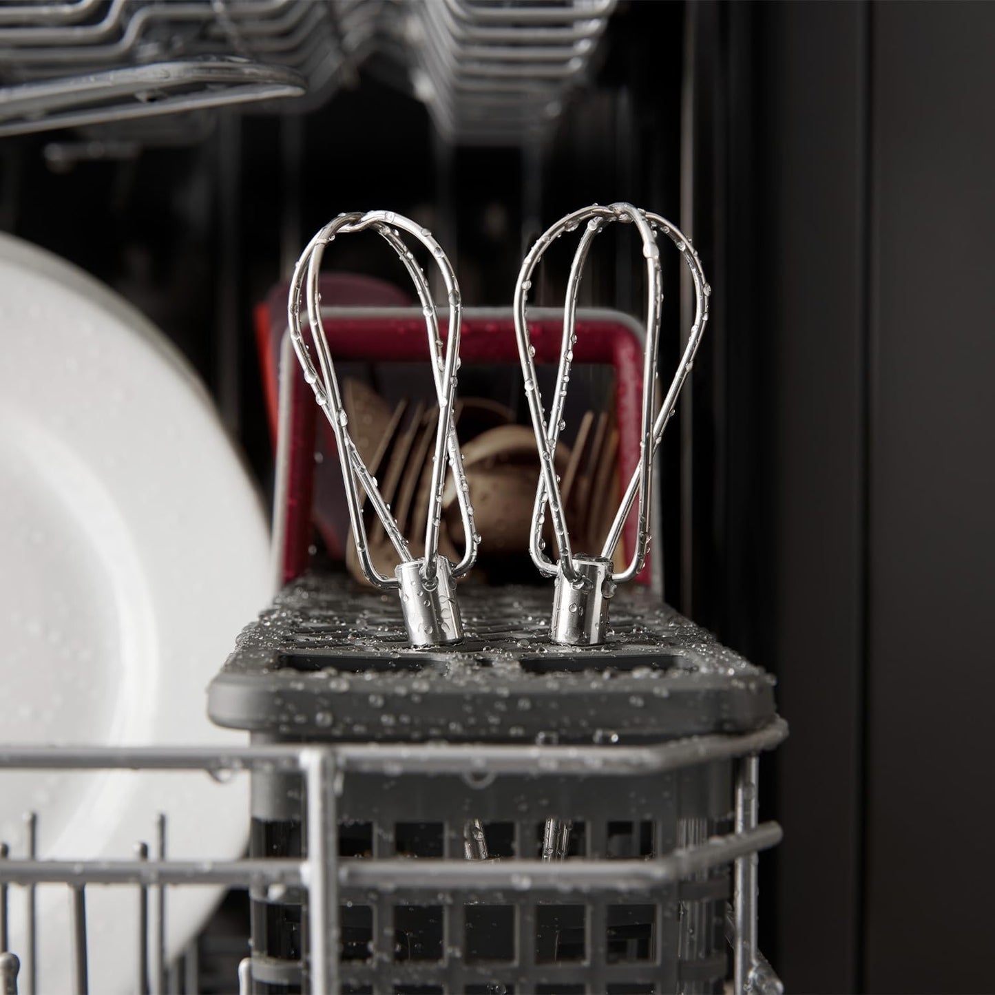 Kabelloser Handmixer mit Akku, Schwarz - mit Akku