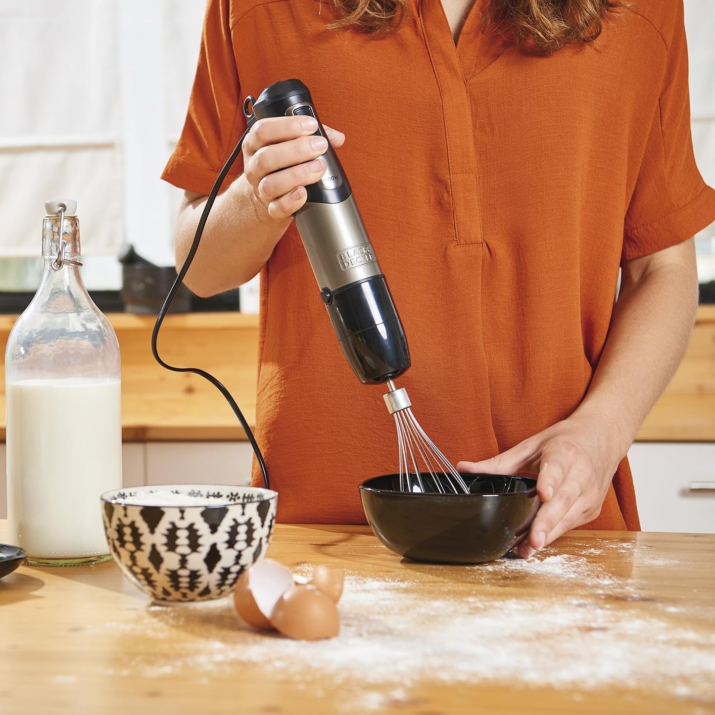 Stabmixer-Set mit Zubehör, 1000W | 3 Zubehörteile