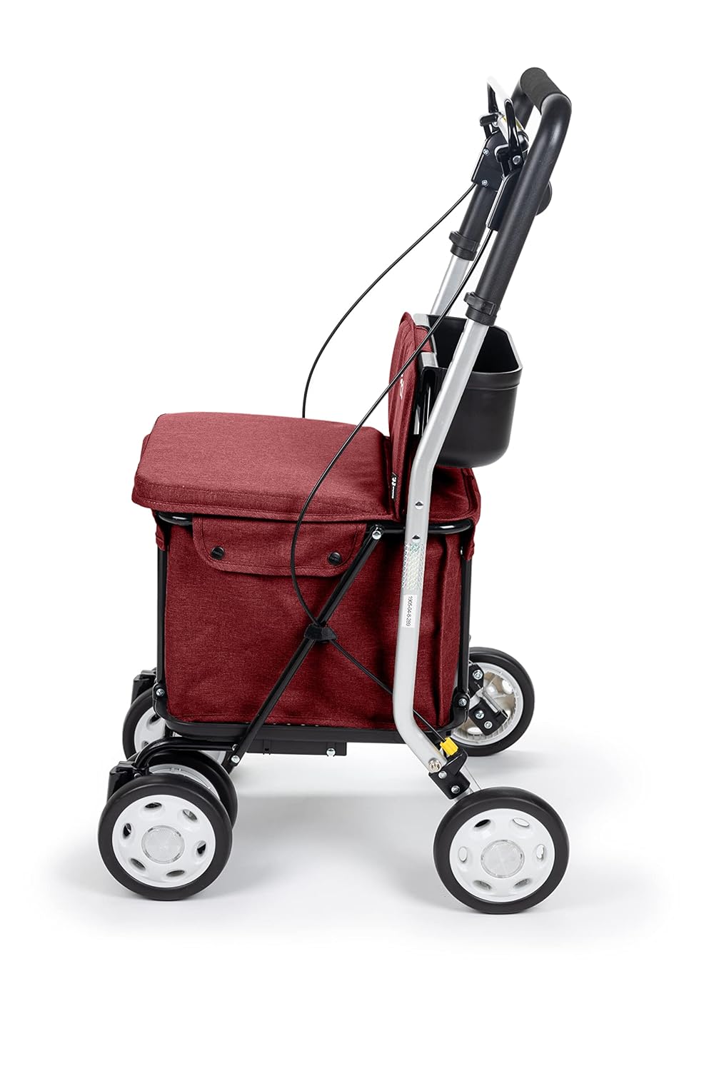 Lett800 Comfort Move Einkaufstrolley, Rot