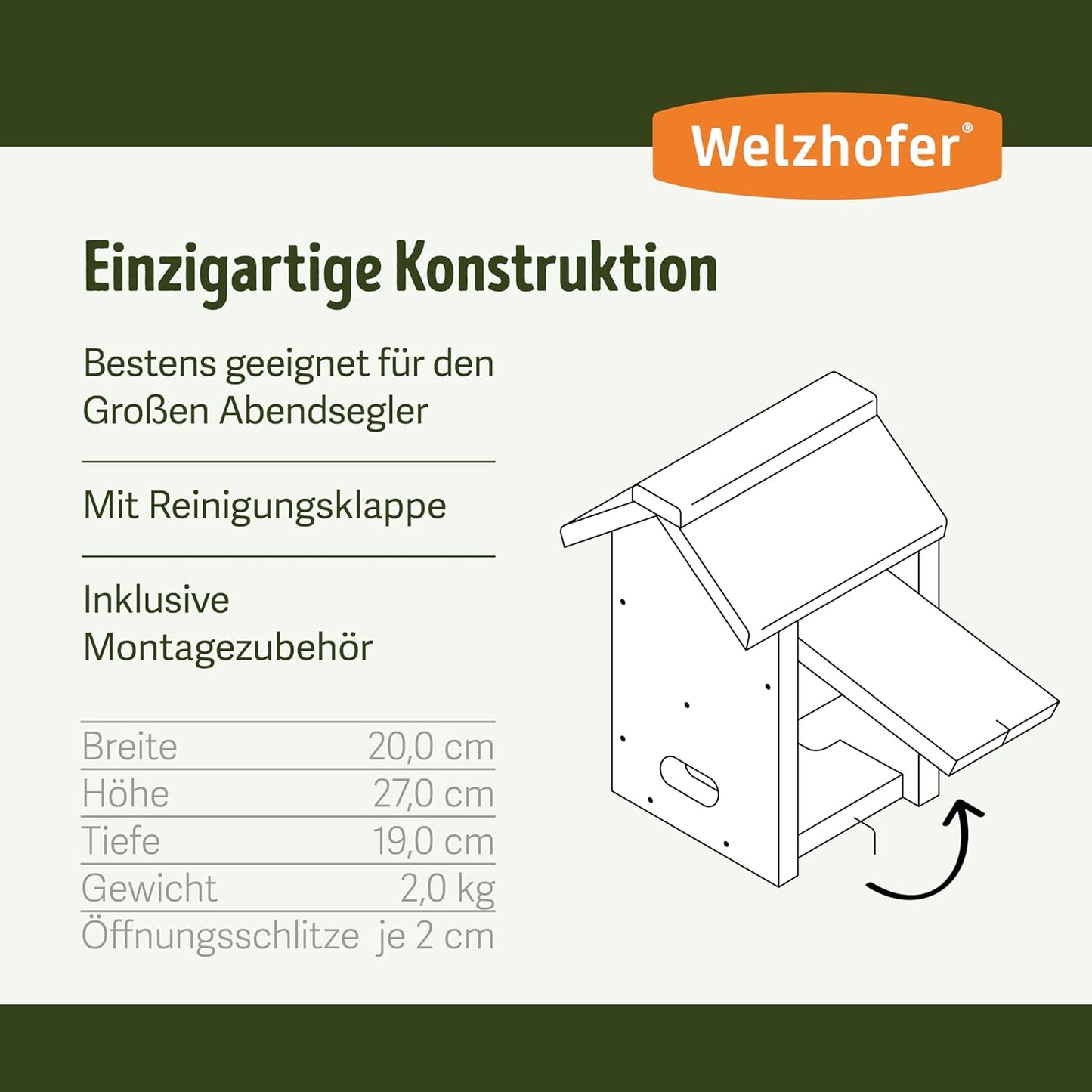 Fledermauskasten Jessi