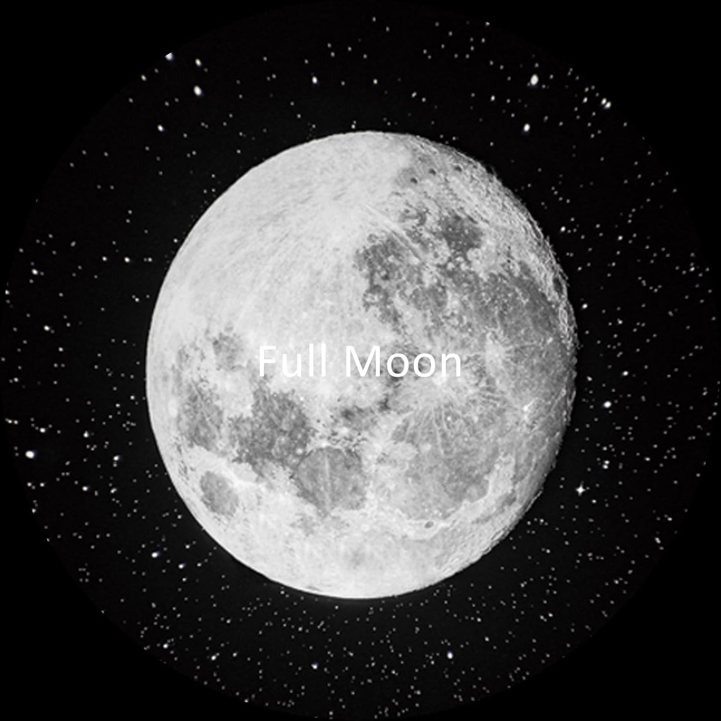 6 Stück Ultra HD Discs für Galaxy-Projektor Moon, Moon