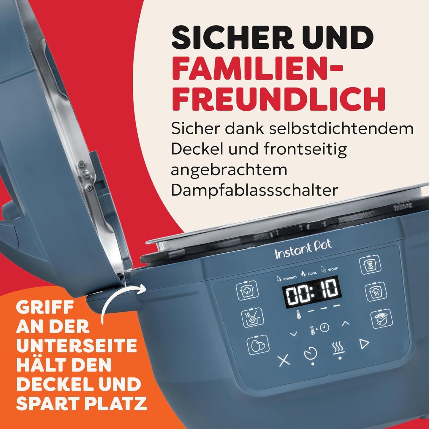 Multikocher, Blau Tagtraum 3.8 Liter Standard