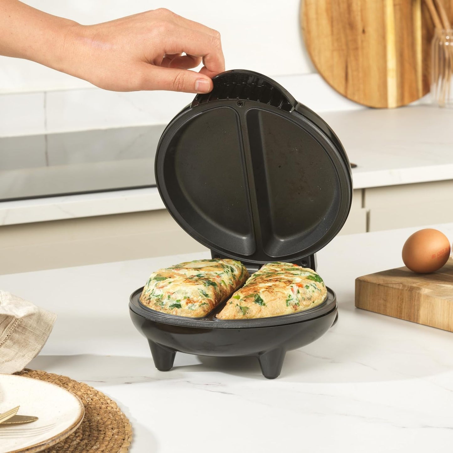Dual-Omelettmaker, EU Stecker