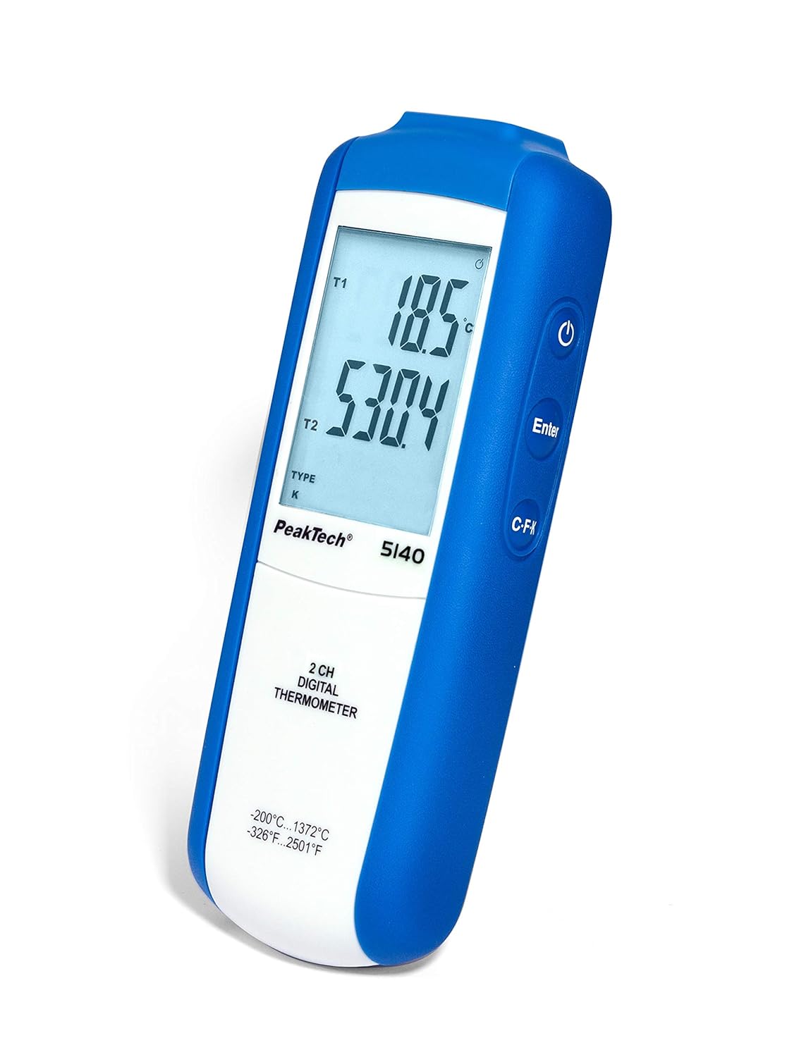 P 5135 Handthermometer mit Fühler, 1 Kanal