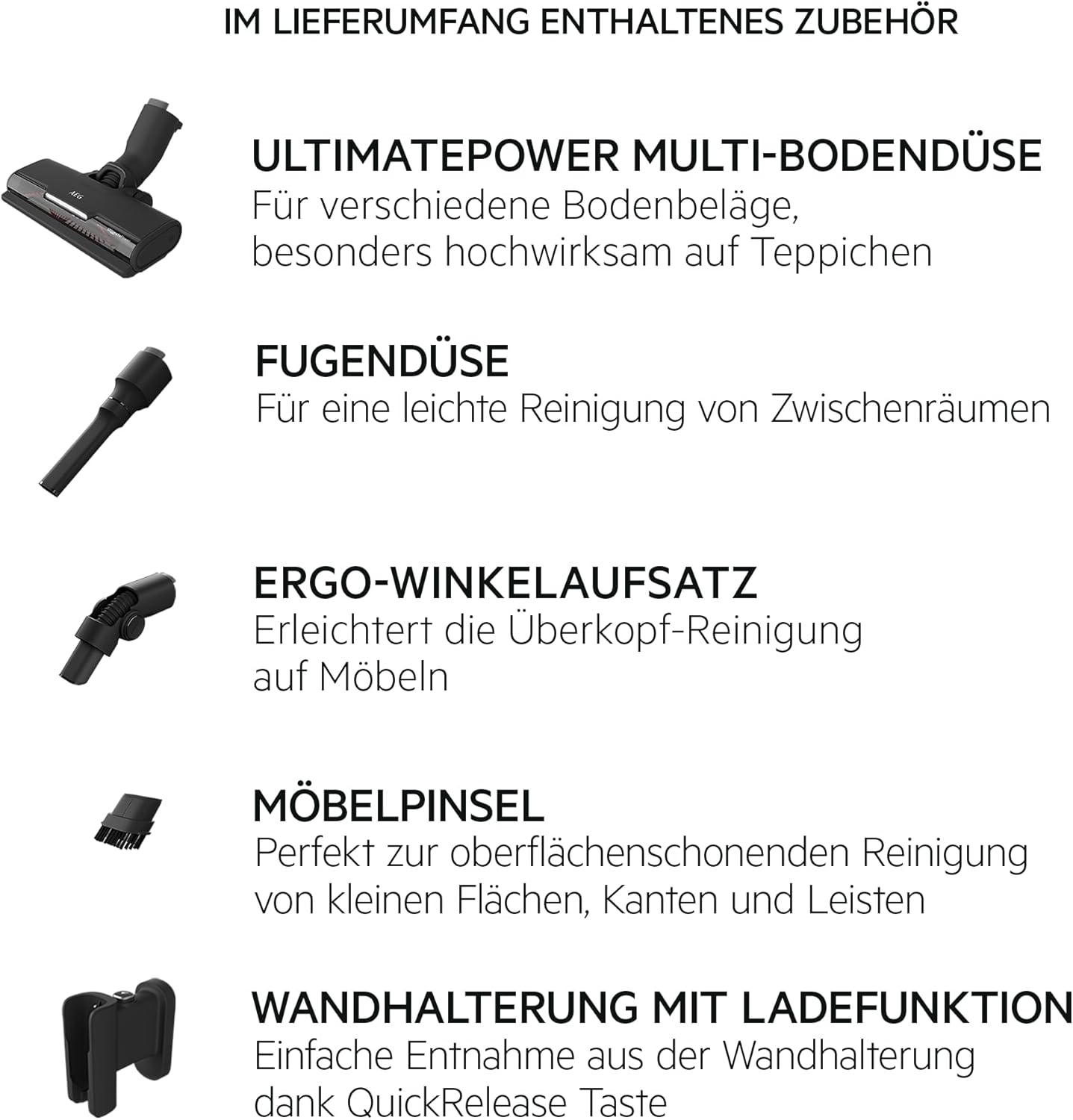 Akku-Staubsauger Serie 7000 (2in1, 50 Min), Serie 7000, Schwarz
