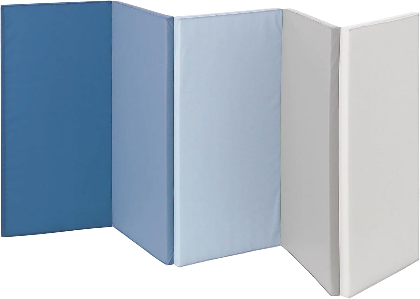 Klappbare Turnmatte für Kinder (185 x 76 x 3 cm), blau