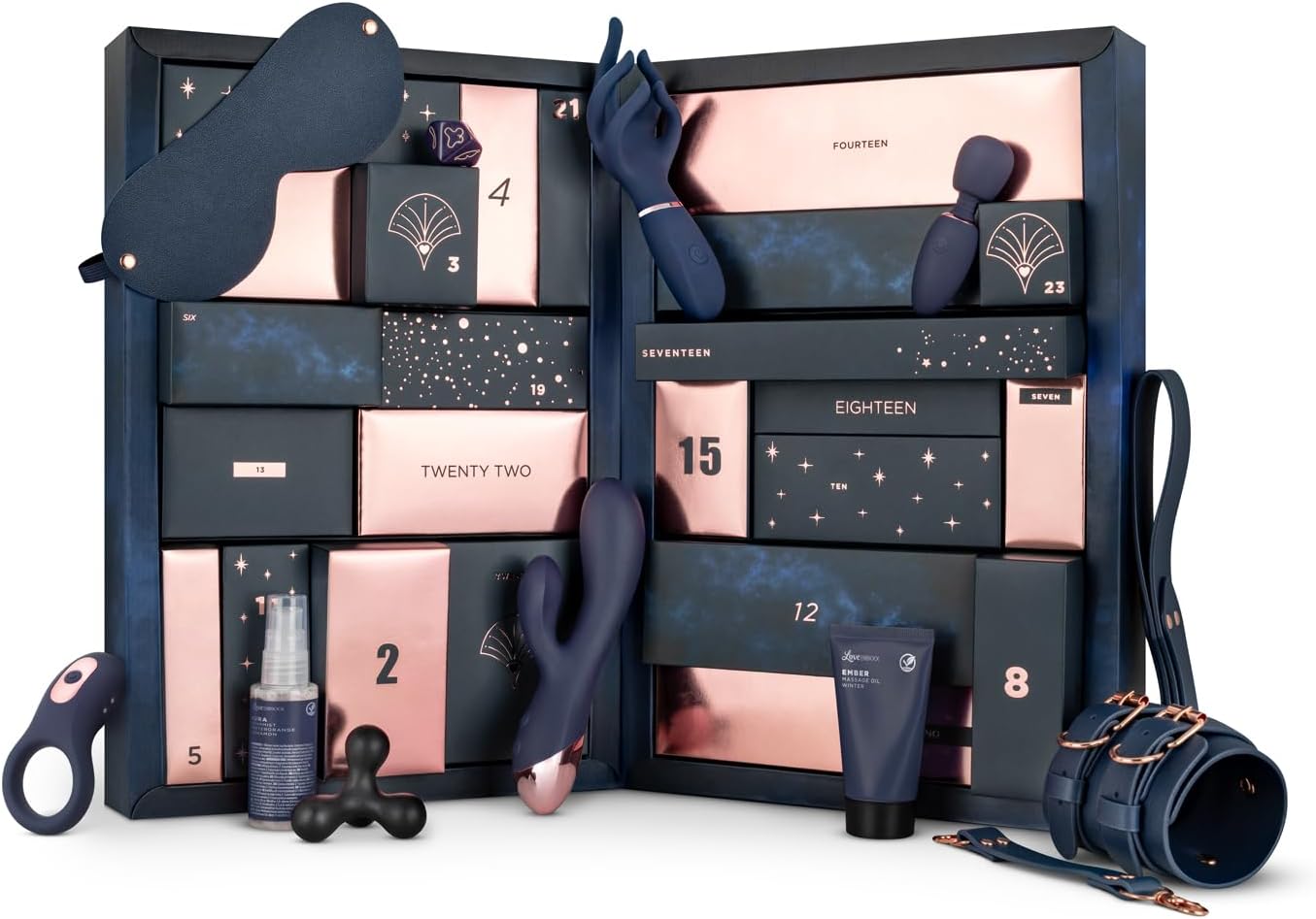 Erotik-Adventskalender mit 24 Überraschungen