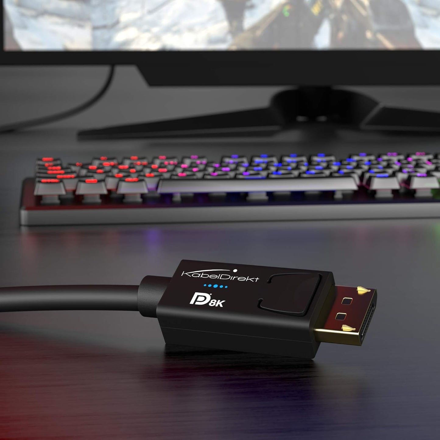 8K DisplayPort Kabel, 1m 8K VESA