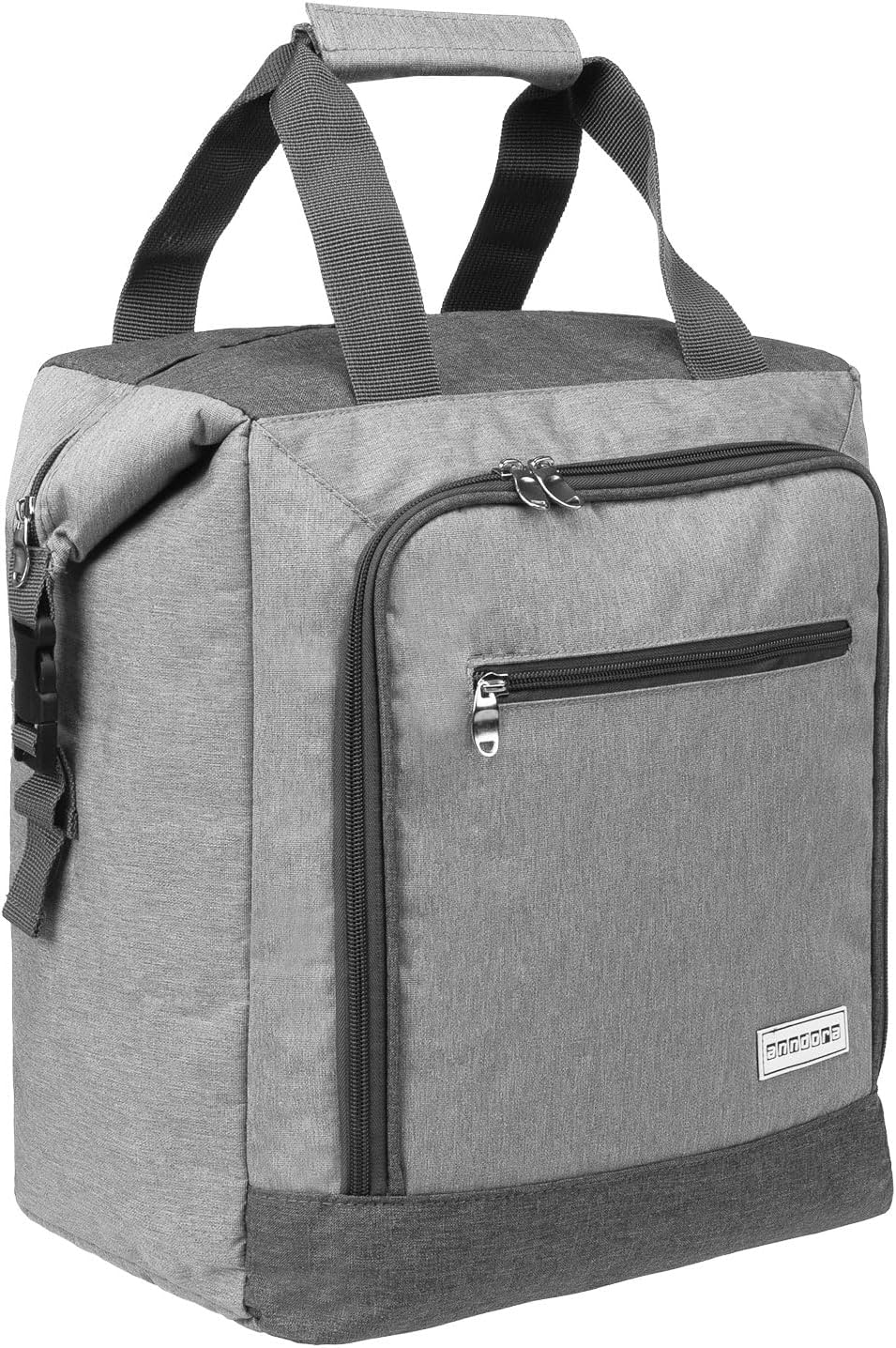 Kühltasche, 26 Liter - hellgrau meliert