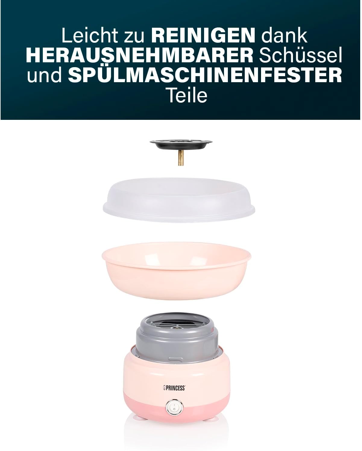 Zuckerwattemaschine mit Zubehör, Zuckerwattemaschine Standard