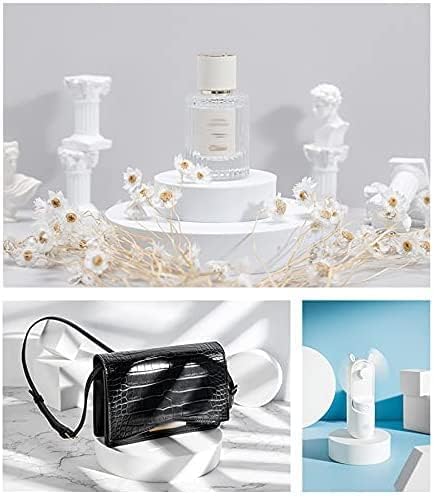 8-teiliges Schaumstoff-Fotografie-Requisiten-Set für Produktanzeige, Weiss