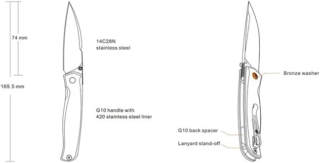 P661-B Linerlock Taschenmesser