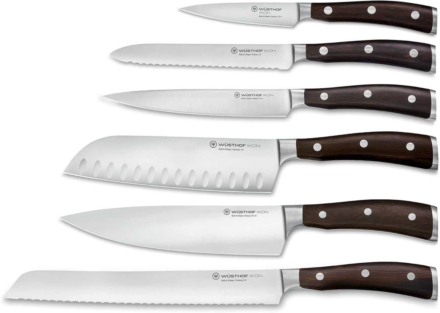 6-teiliges Messerblock-Set Ikon