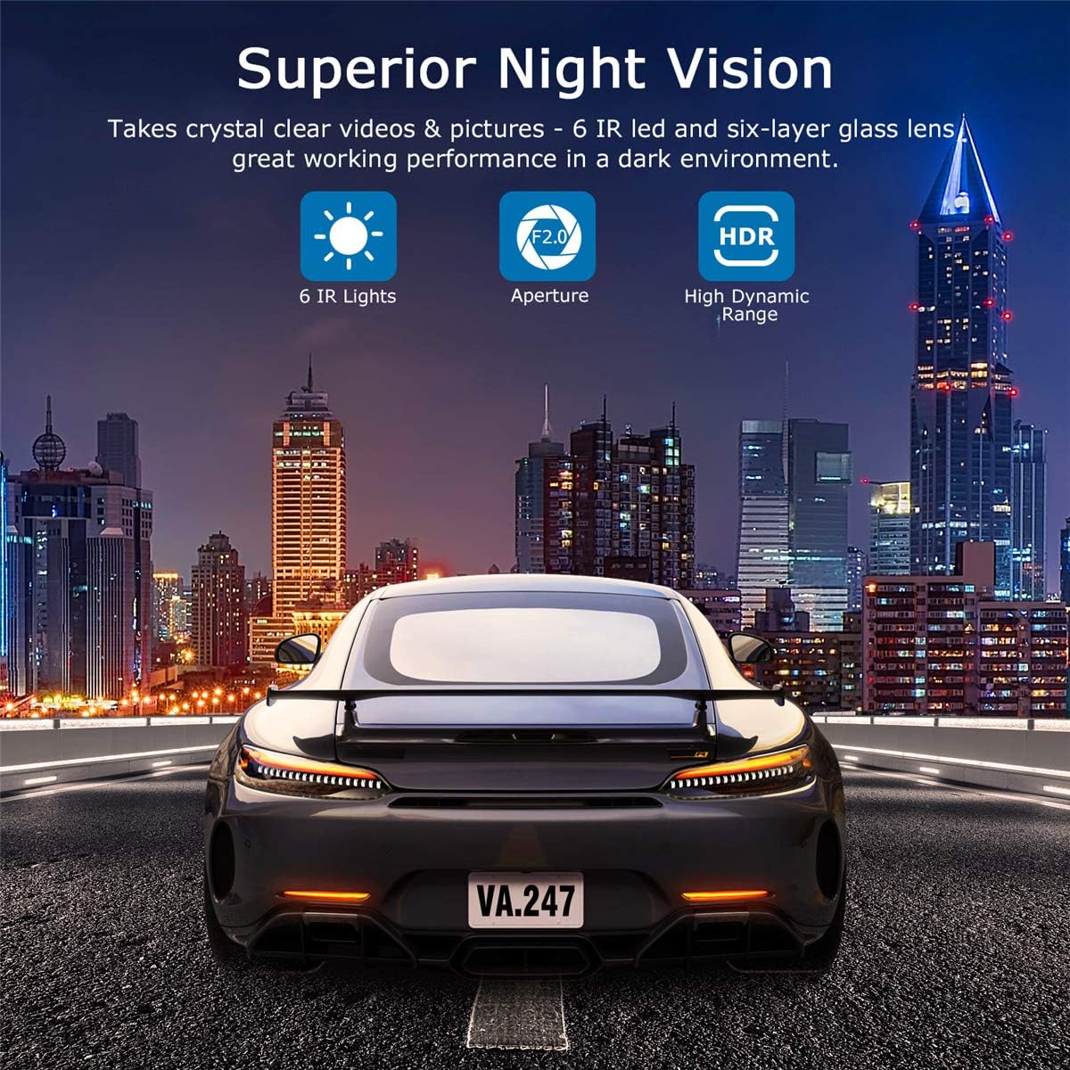 Dashcam CameraCore S680