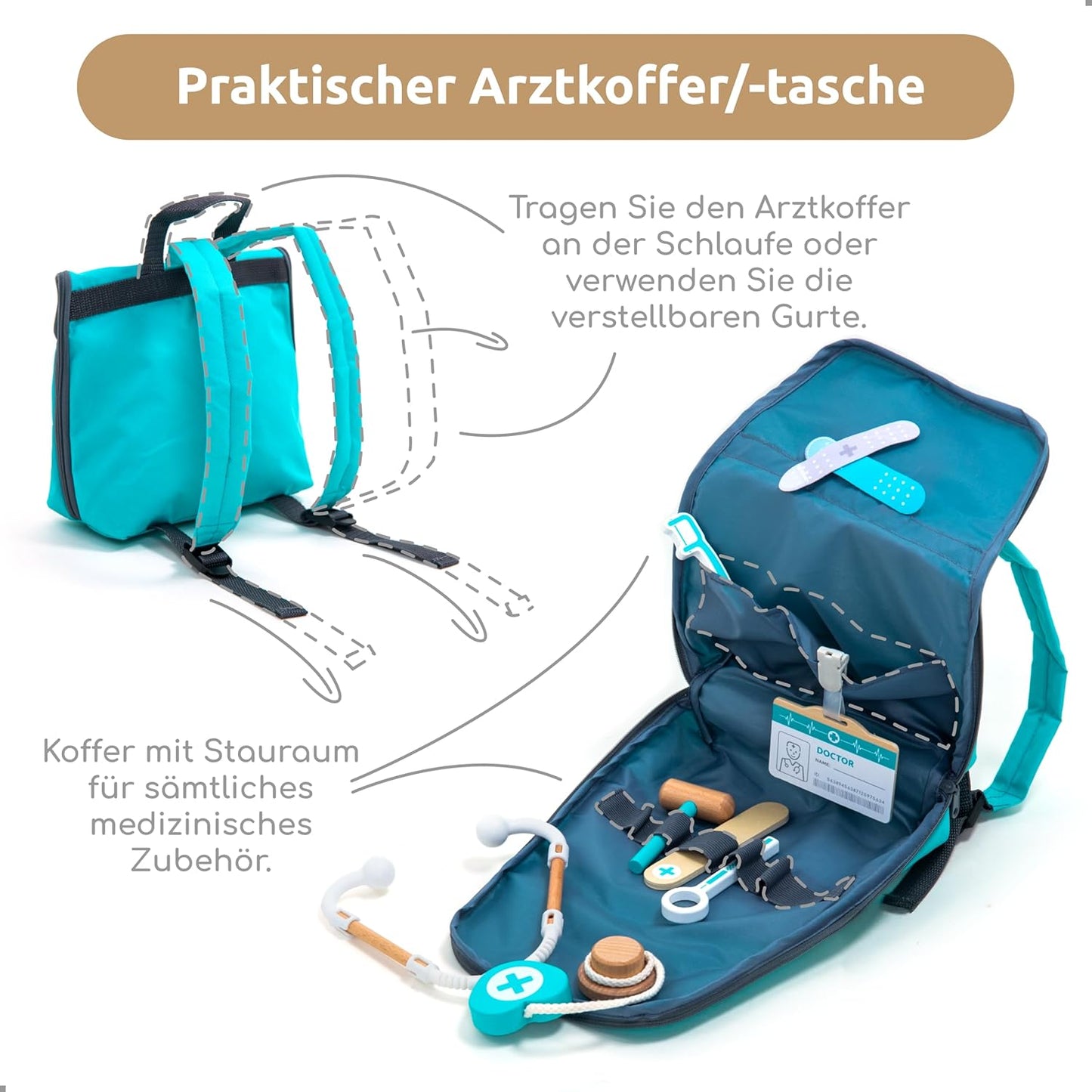 20-teiliges Arztkoffer-Spielset