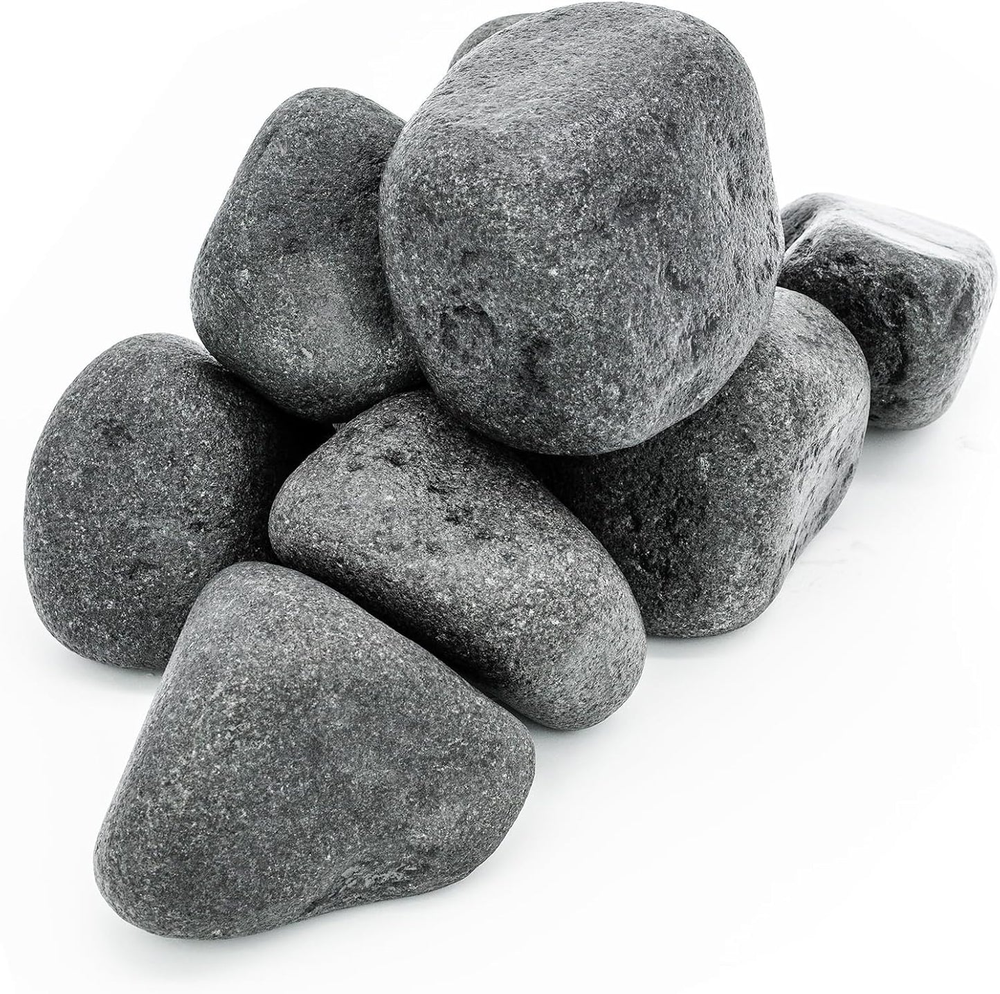 Saunasteine Olivin-Diabas 15 kg (abgerundet), 10-15 cm
