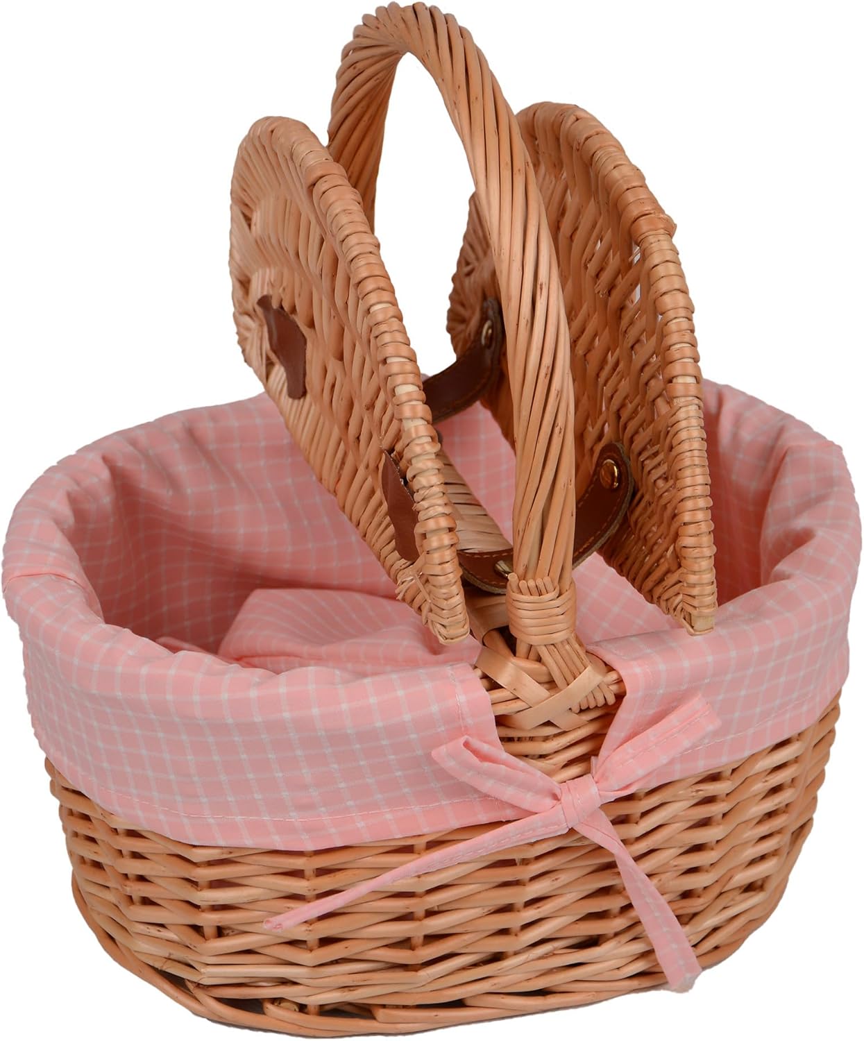 Picknickkorb für Kinder, Oval Pink