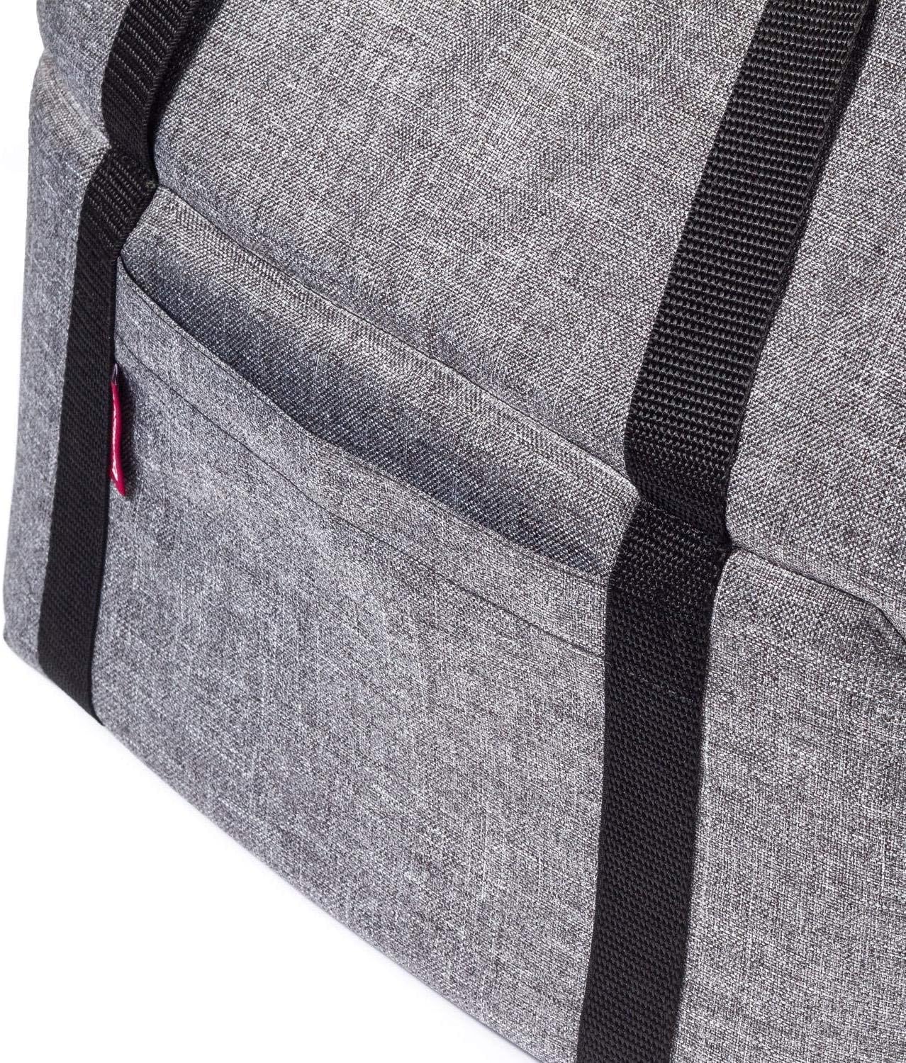 Hundetasche, L 34 x B 22 x H 26 cm Grau