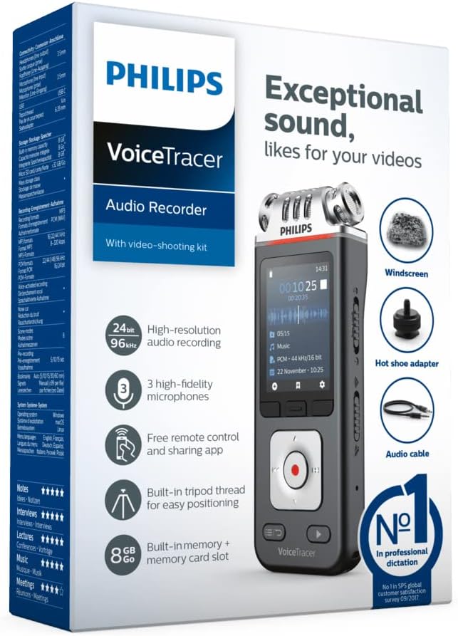 Digital Voice Tracer DVT7110, Single