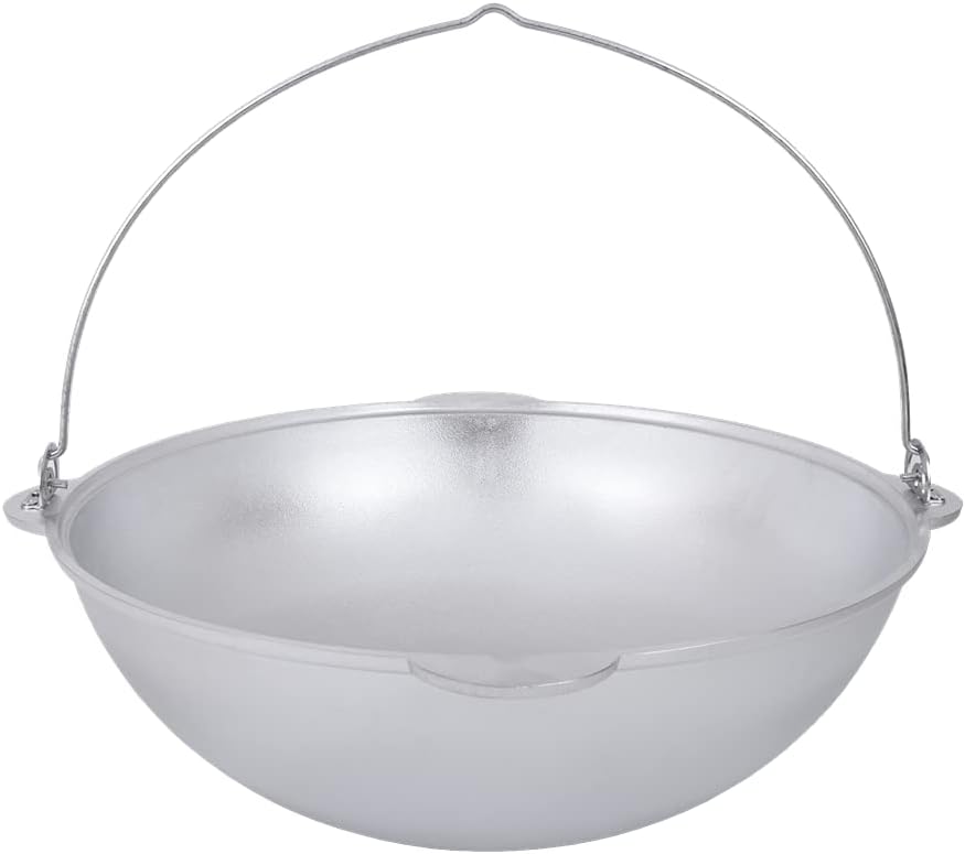 Kazan Wok-Topf mit Deckel, 15 L