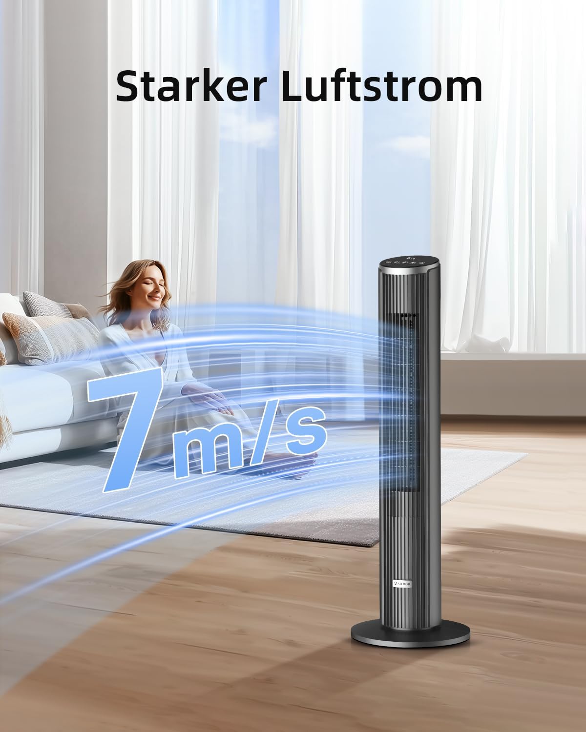 Leiser Turmventilator