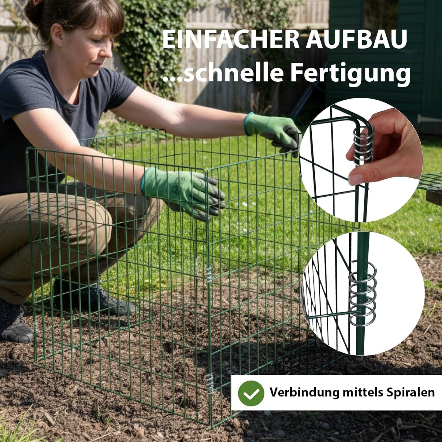 Metall Gartenkomposter