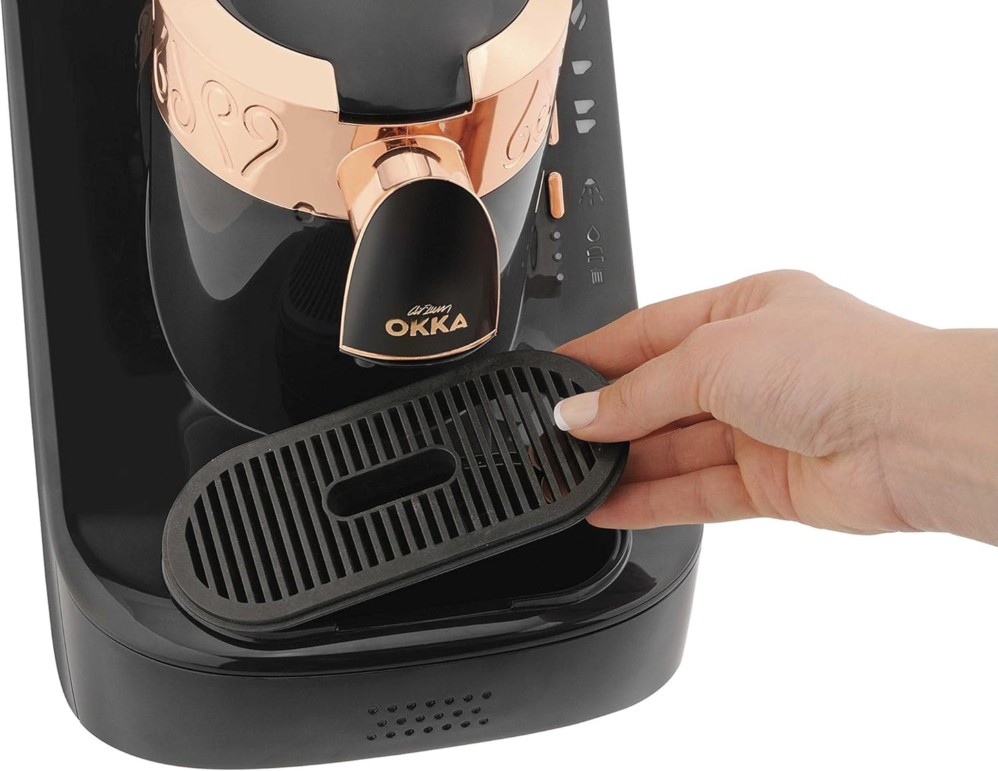 Türkische Kaffeemaschine Okka, Black