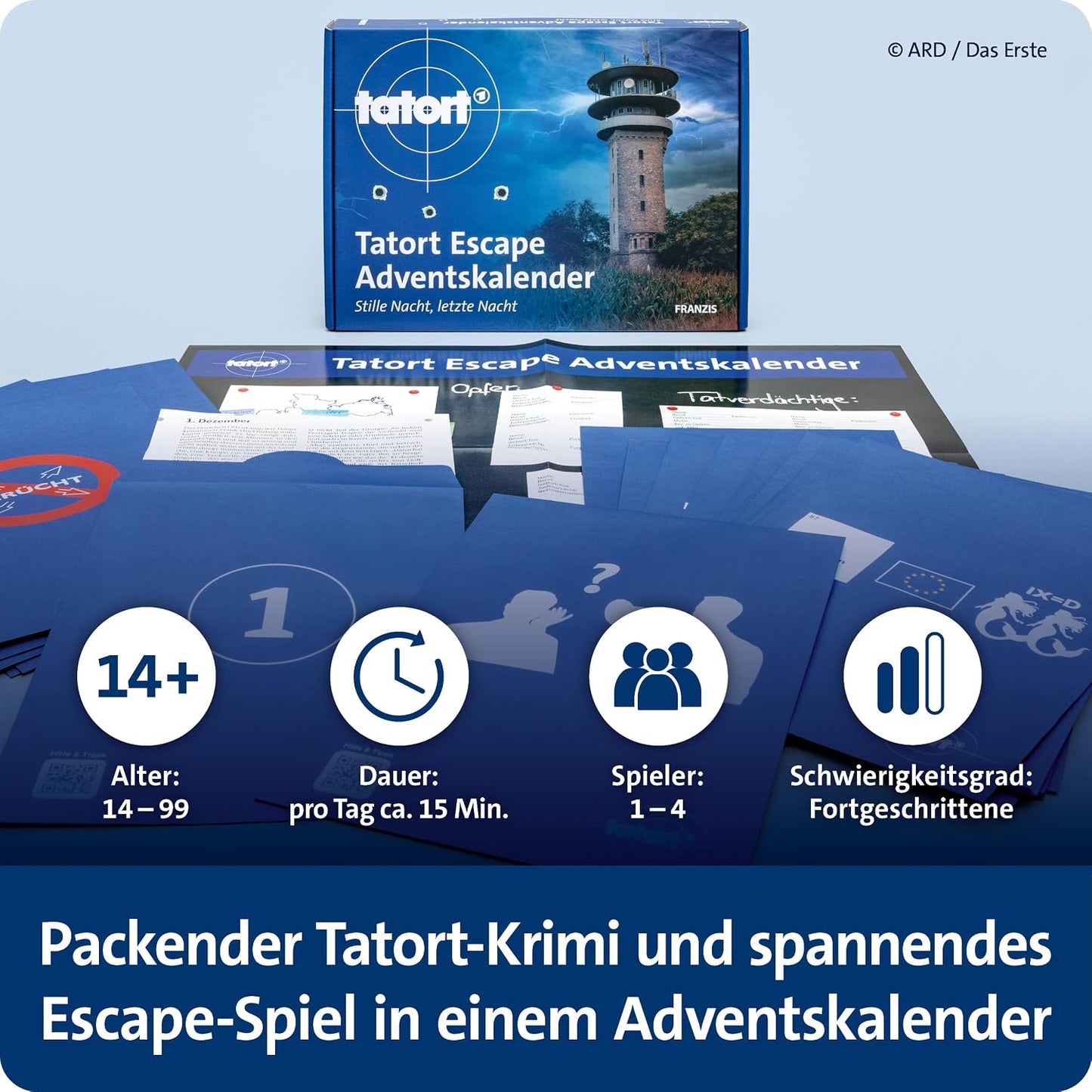 Tatort Escape Adventskalender: Stille Nacht, letzte Nacht, Stille Nacht, letzte Nacht