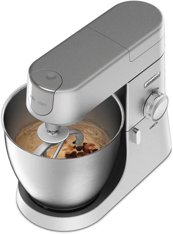Küchenmaschine Chef XL, silberne 6,7L Schüssel + Mixer