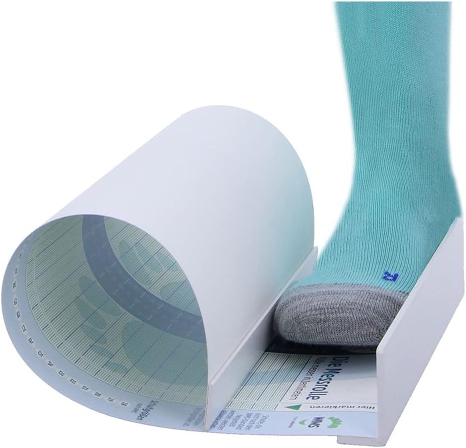 Mess-Set für Füsse und Schuhe (1 Stück), 1 Stück (1er Pack)