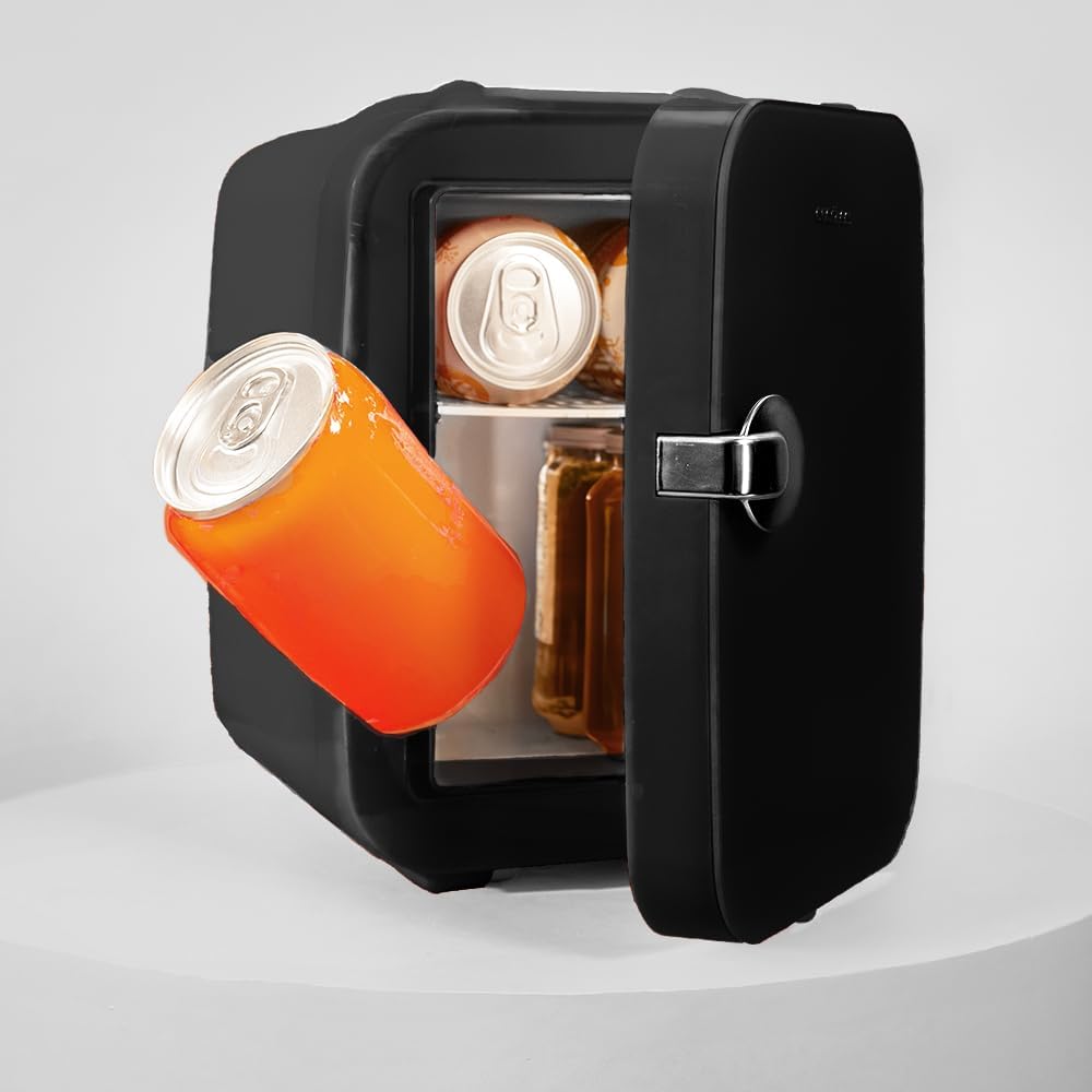 Mini-Kühlschrank Bolero MiniCooling 4L mit Kühl- und Heizfunktion, 4 L | Río Schwarz